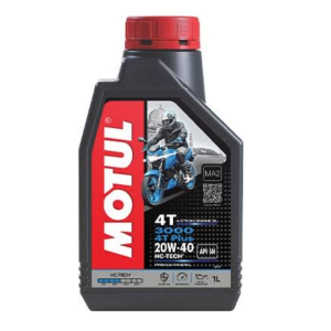 Motul 3000 4T Plus 20W40 Mineral Engine Oil – 1 L